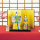 KUTANI WARE STANDING HINA DOLL(AYA・ROSE)/ TAKAYUKI HASEGAWA