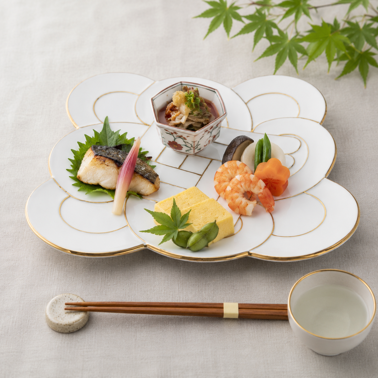 ARITA WARE TAIHAKU KINSEN KISSHŌ MUSUBI-ZARA / TASEI KLIN