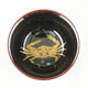 WAJIMA LACQUERWARE GUINOMI TAME-NURI KANI MAKI-E