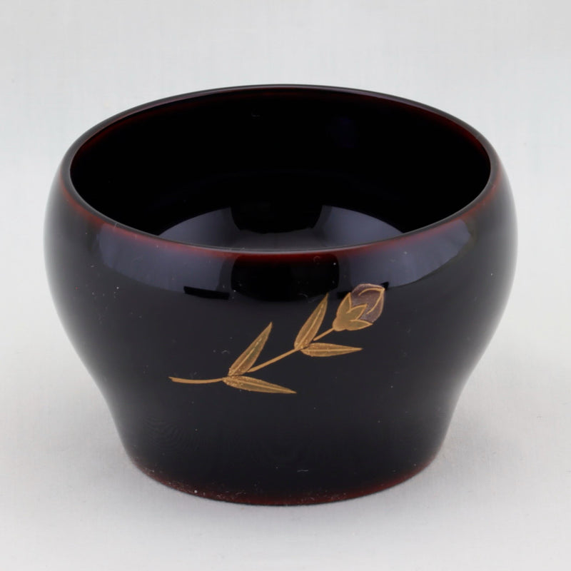 WAJIMA LACQUERWARE GUINOMI TAME-NURI GENTIAN MAKI-E