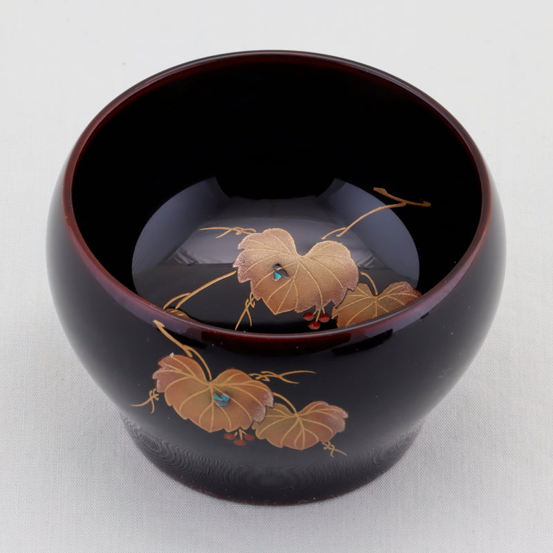 WAJIMA LACQUERWARE GUINOMI TAME-NURI IVY MAKI-E