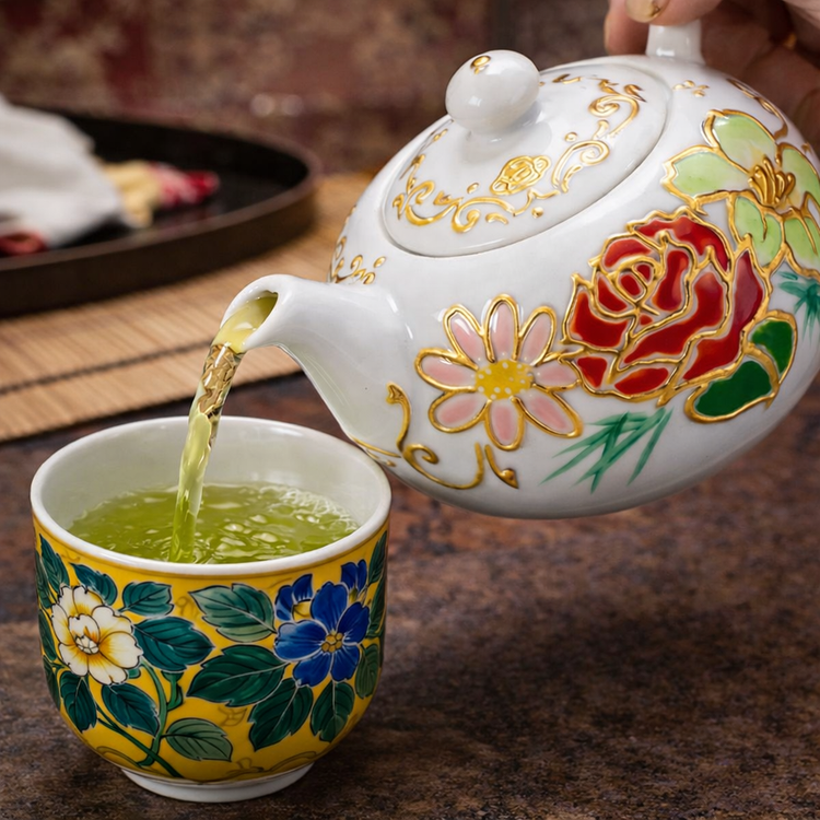 Kutani ware Tea pot
