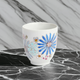 KUTANI WARE YUNOMI FLOWER BLUE/ IROEKUTANI YUU