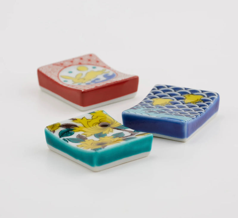 KUTANI JAPANESE CHOPSTICK REST COLLECTION – SET OF 30/SEIKOU KLIN