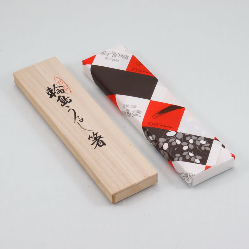 WAJIMA LACQUER CHOPSTICKS  PAIR  FUKUJUSO