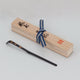 WAJIMA LACQUERWARE CHASHAKU - MATSU MAKIE DESIGN, TRADITIONAL JAPANESE TEA CEREMONY SPOON