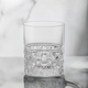 WHISKEY GLASS EDO KIRIKO “OCTAGONAL BASKET WEAVE”
