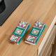 KUTANI WARE PAIR CHOPSTICK RESTS ISHIDATAMI
