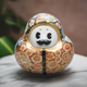 KUTANI WARE HYAKUMANSAN KINRAN HANAZUME/TAKA TOSHIFUMI