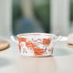 KUTANI WARE SOUP CUP RED FLORET