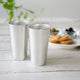 NOUSAKU JAPANESE BEER CUP 2-PIECE SET (IN A PAULOWNIA WOOD BOX)