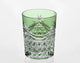 WHISKEY GLASS, EDO KIRIKO “DRAPE & TETRAGONAL BASKET WEAVE”