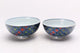 JAPANESE ARITA SET RICE BOWL KO-IMARI SHIPPO /RYOSYU KILN
