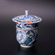 KUTANI JAPANESE LIDDED YUNOMI – IROE SHONZUI /CYOZA YAMAMOTO