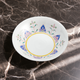 KUTANI WARE SERVING BOWL DREAM IN BLUE/GINSYUU KLIN